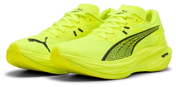 Chaussures Running Puma Deviate Nitro 3 Jaune Homme