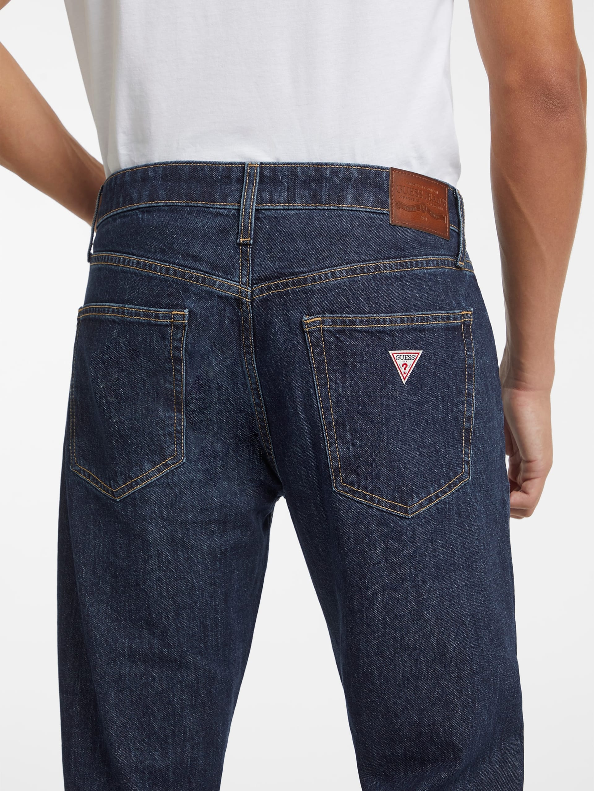 Calça jeans G16 de perna reta