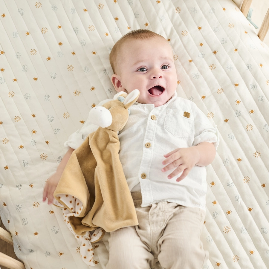 Nattou Maxi Kuscheltuch Esel Leo
