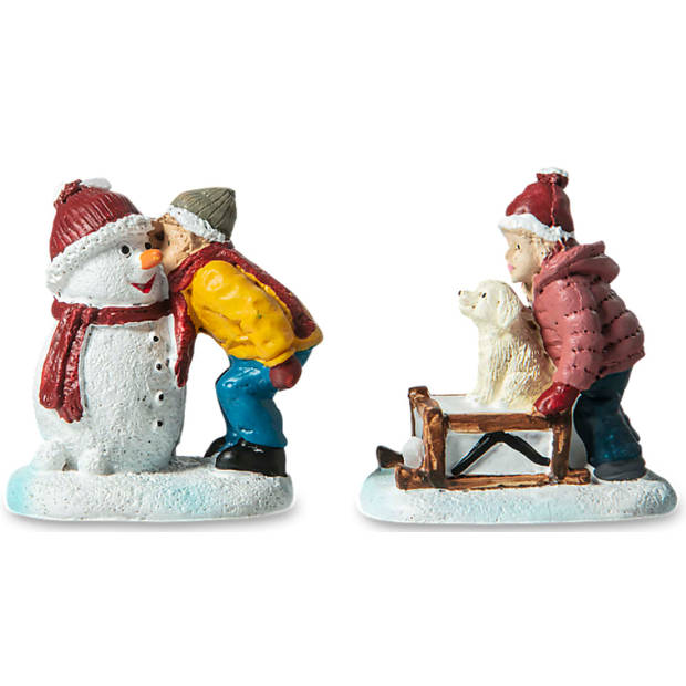 Typisch Hollands - Spelende Kinderen in de Sneeuw