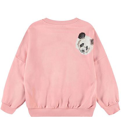 Molo Sweatshirt - Marika - Rosequartz m. Pailletten