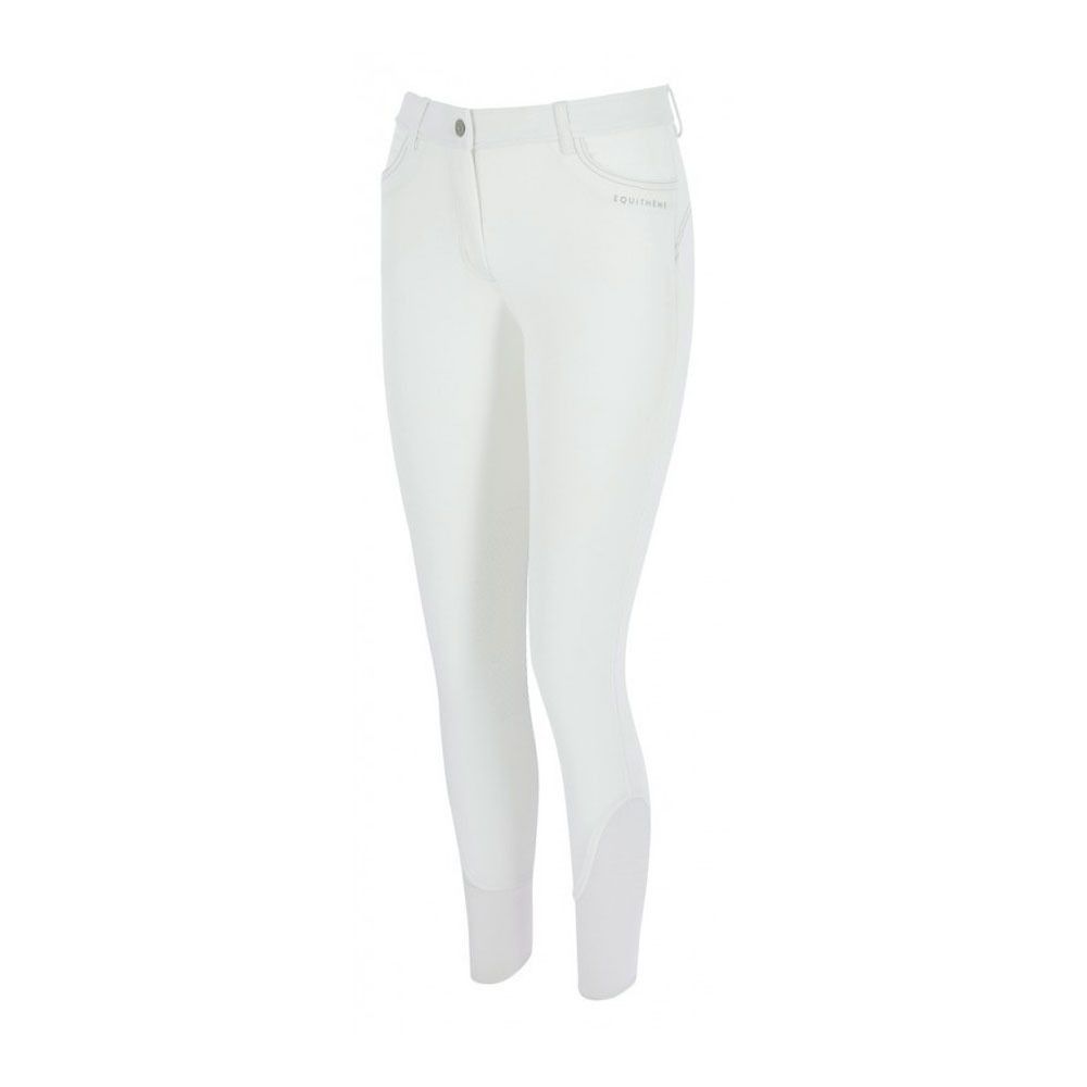 Equitheme TINA - Pantalon siliconé Femme blanc