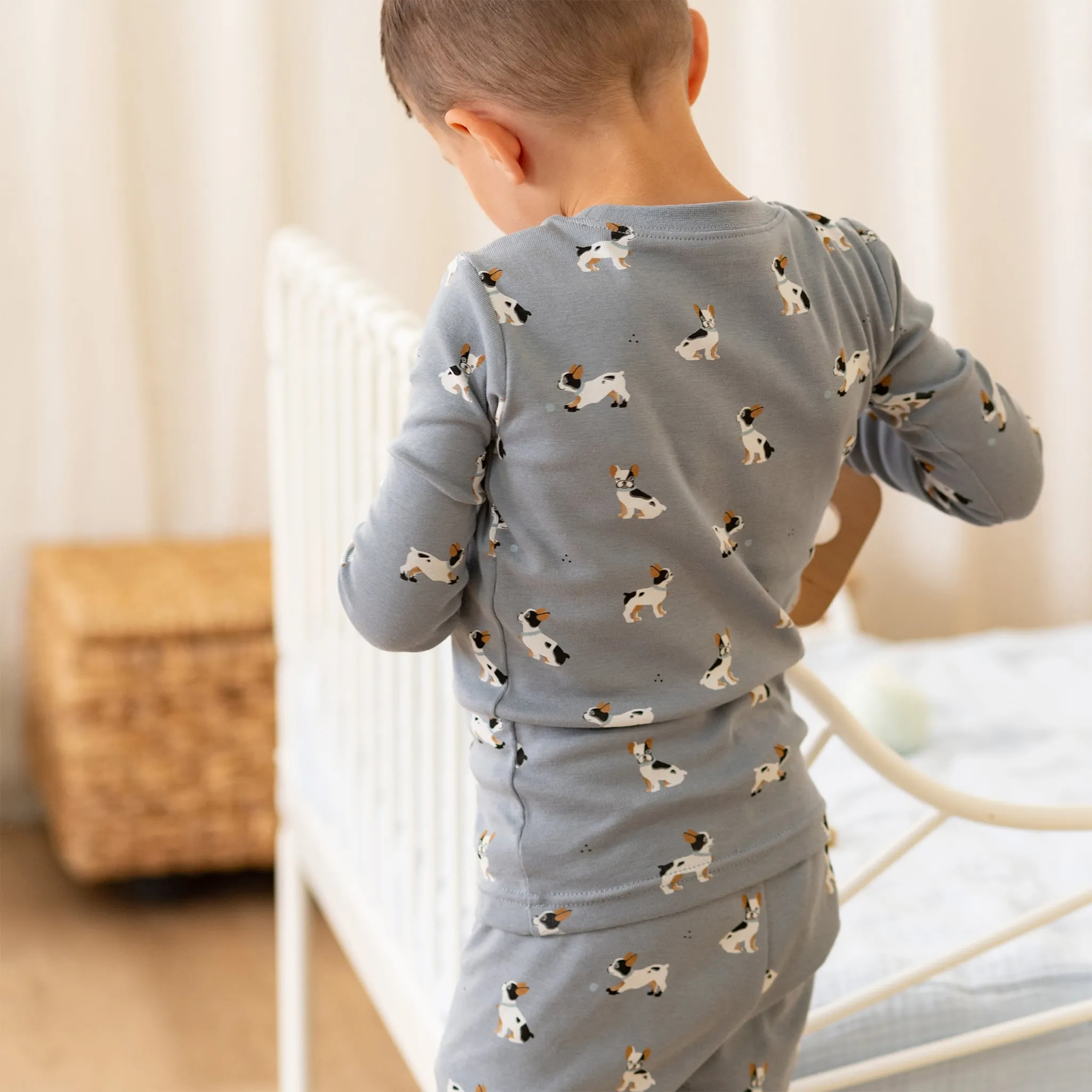 Firsts par Petit Lem Pyjama 2 Pièces Bouledogue 12-24mois