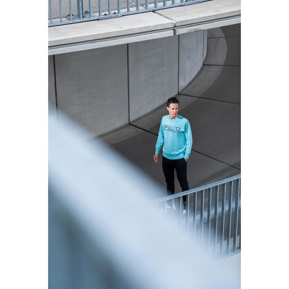 FUTURUM Crewneck SPEED ON WHEELS Mint Blue