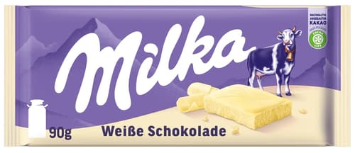 Milka Tafel Weiße Schokolade