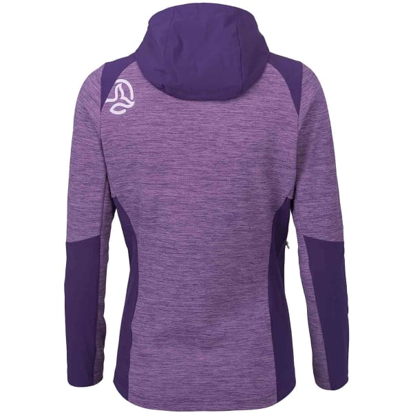 Veste polaire randonnée TERNUA TILEKA HOOD JKT W LILAC