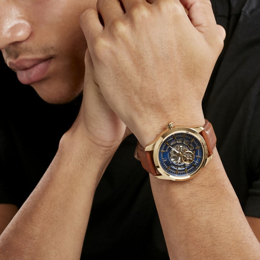 Montre Pierre Lannier Automatic Bleu