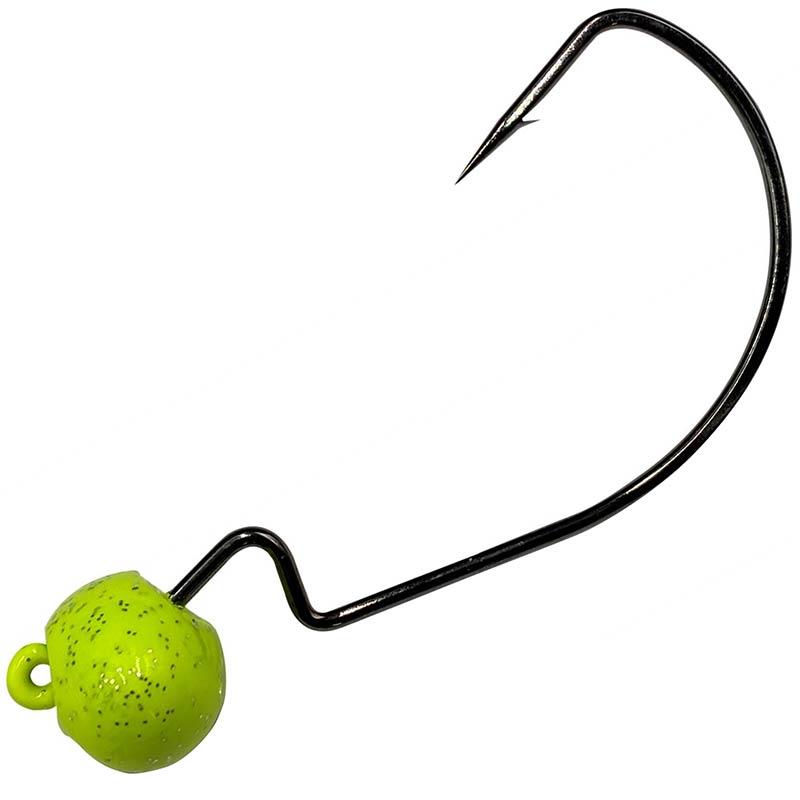 Tête Plombée Vmc 7340 Rj Rugby Jig - Chartreuse
