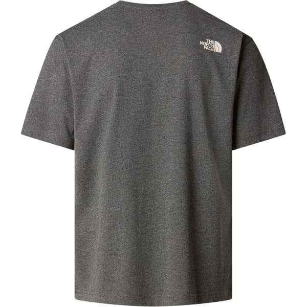 T-shirt THE NORTH FACE S/S TEE VARSITY GRAPHIC TNF MEDIUM GREY HEATHER