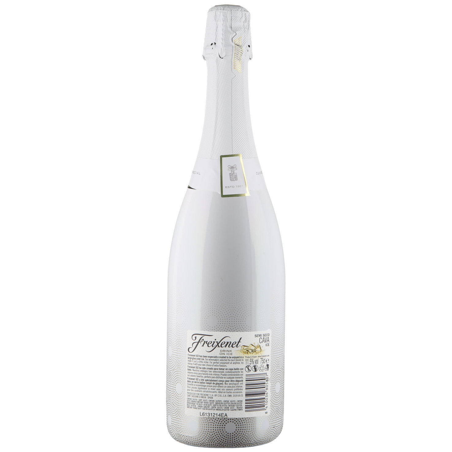 Cava DO Cuvée Especial Ice Freixenet semi-seco -75cl