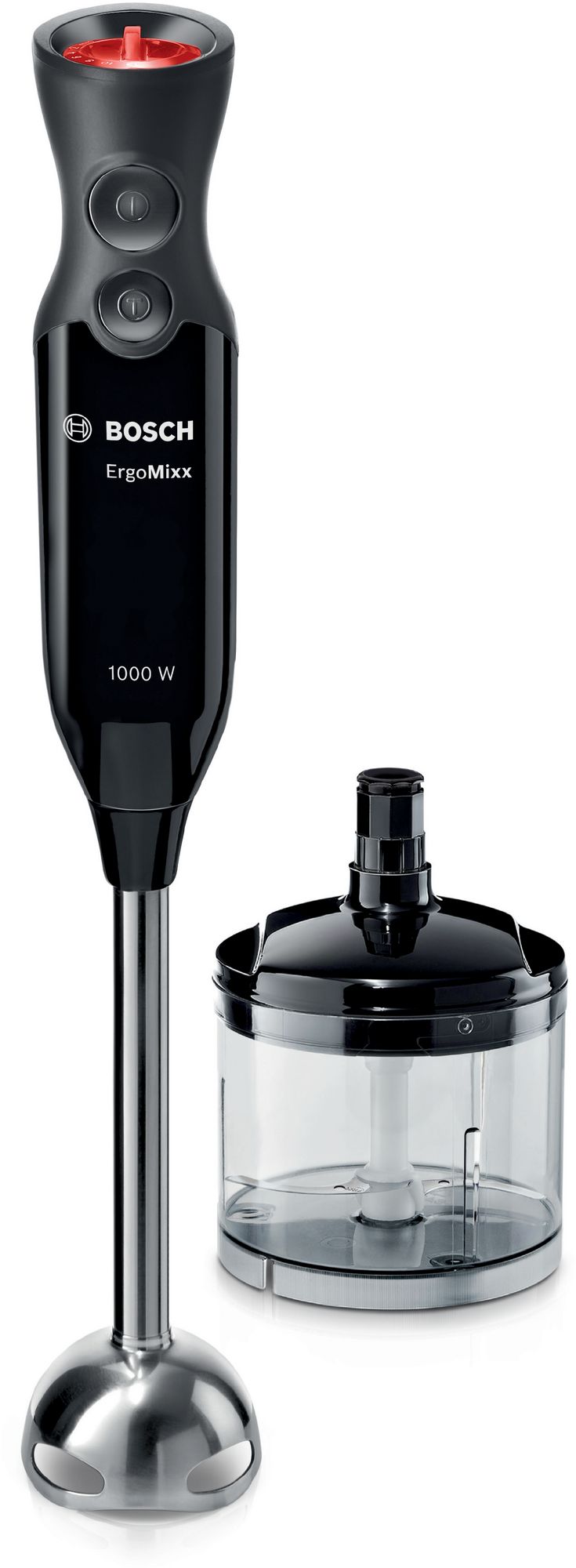 Batedeira de mão ErgoMixx 1000W, preta/antracite MS61B6150