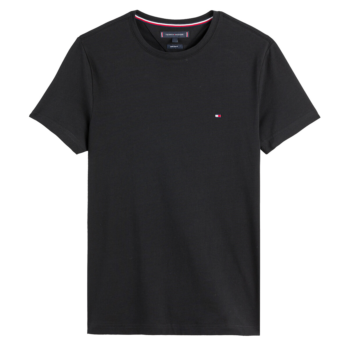 TOMMY HILFIGER<br>Camiseta redonda slim stretch Core