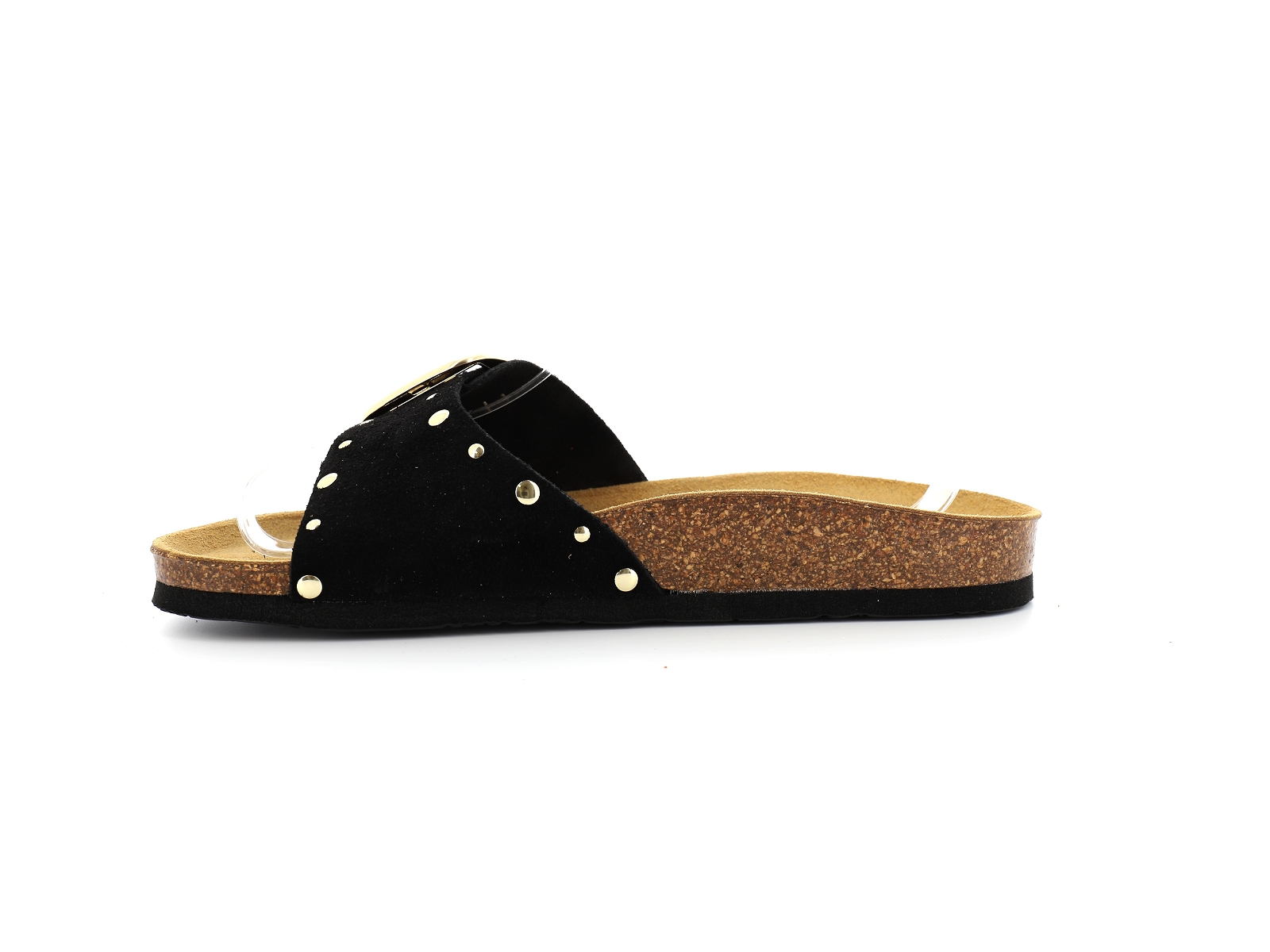 K. daques-RODIANT Nubuck Noir Or