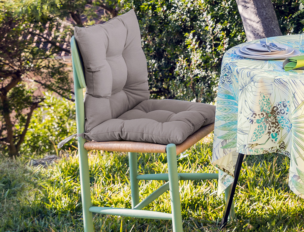 Coussin chaise de jardin-Saveurs d'ailleurs