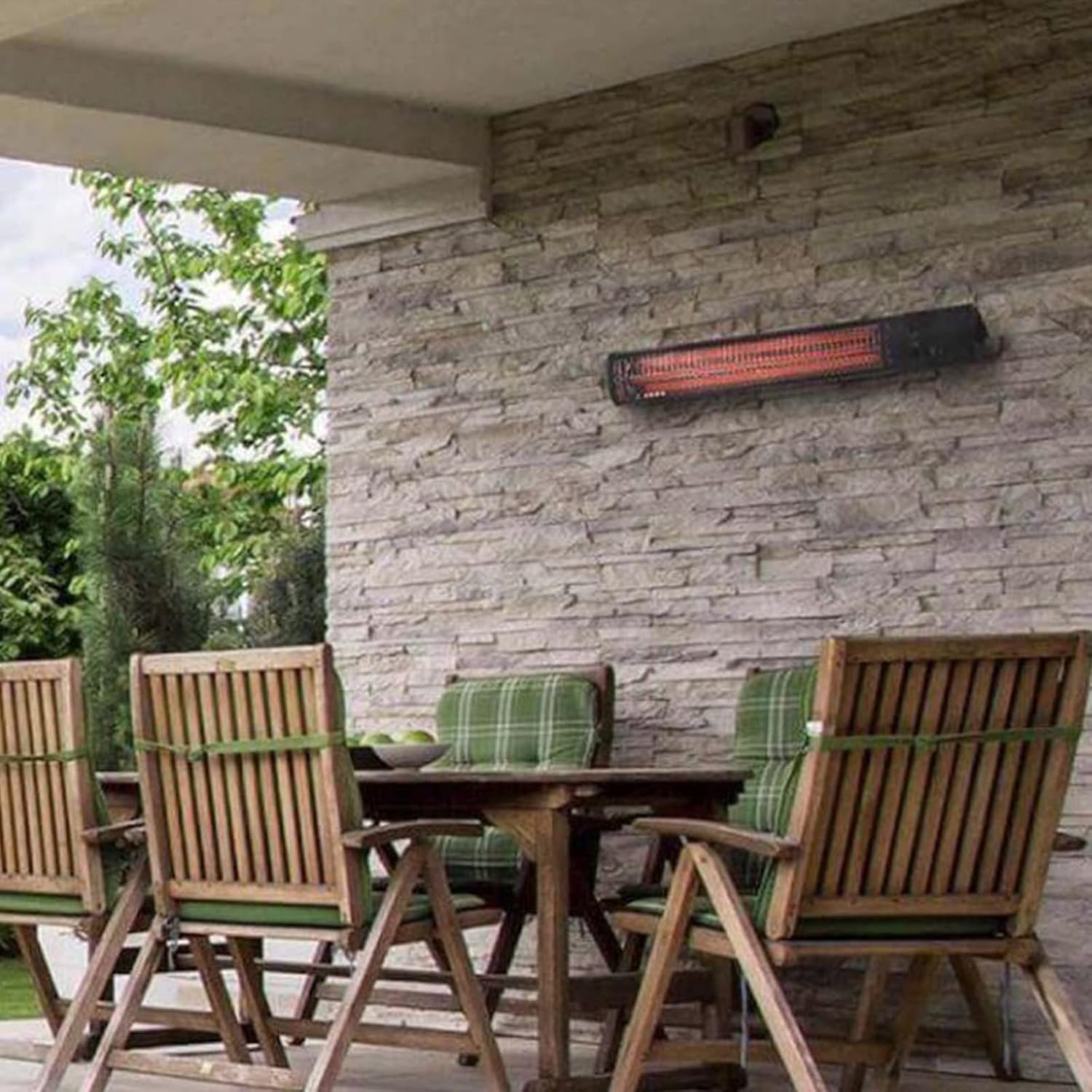 Smart Diamond 2500W Infrarot Terrassenstrahler
