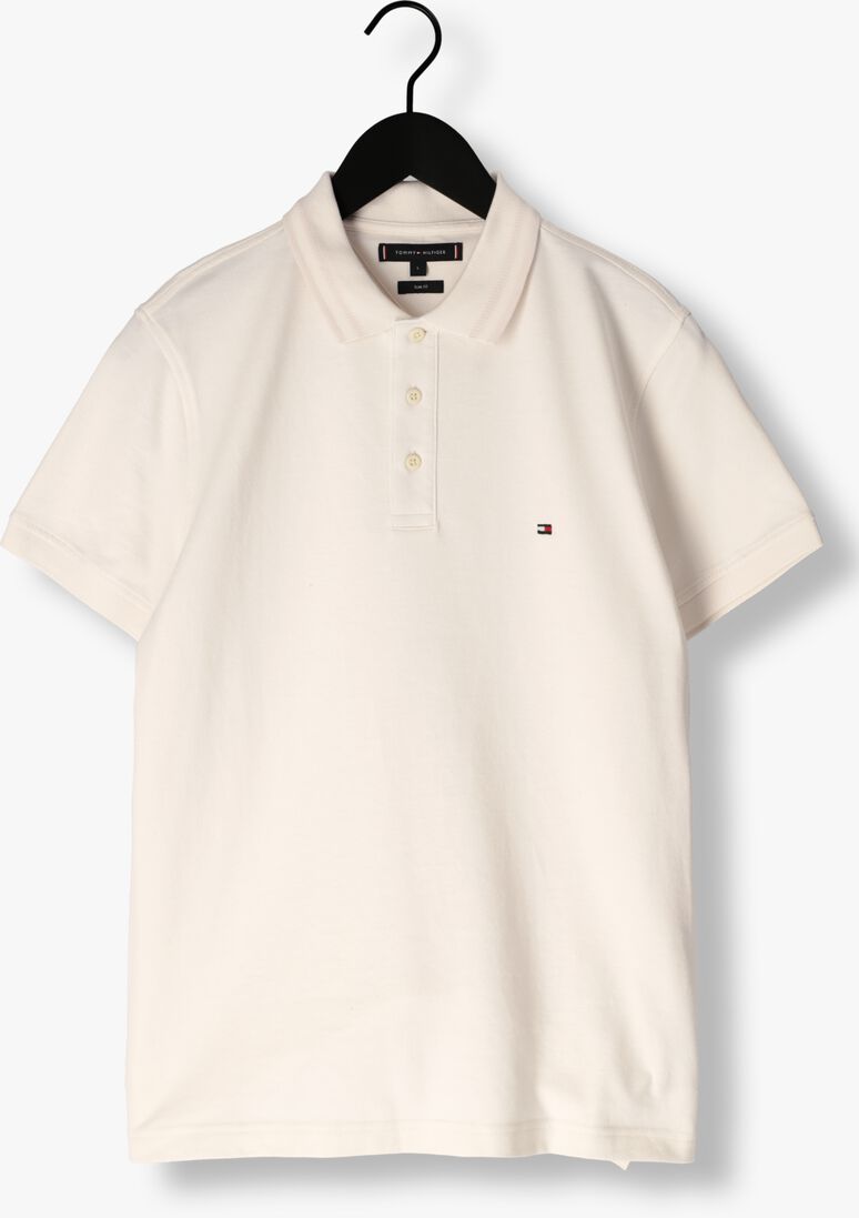 TOMMY HILFIGER beige tommy hilfiger polo pretwist mouline slim fit polo