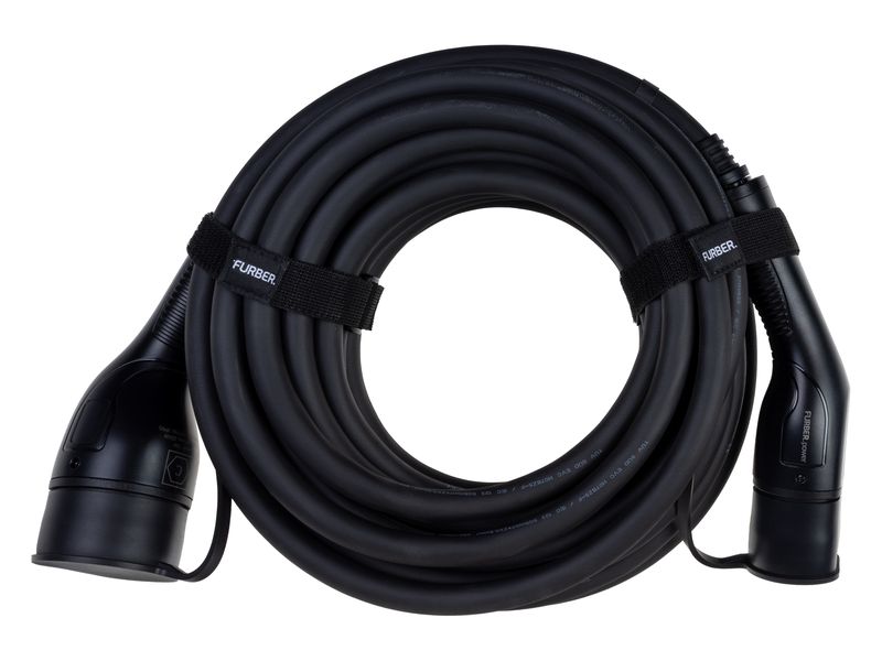 FURBER.power Ladekabel FREYJA Typ 2 22 kW 12 m 3-phasig 480 V 32 A für Elektroauto