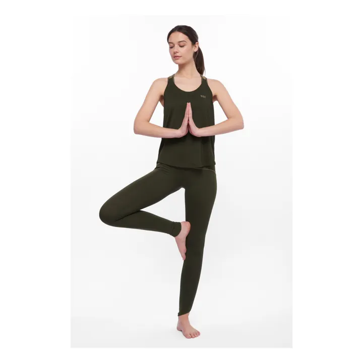 YUJ Paris Débardeur Leotee | Vert kaki
