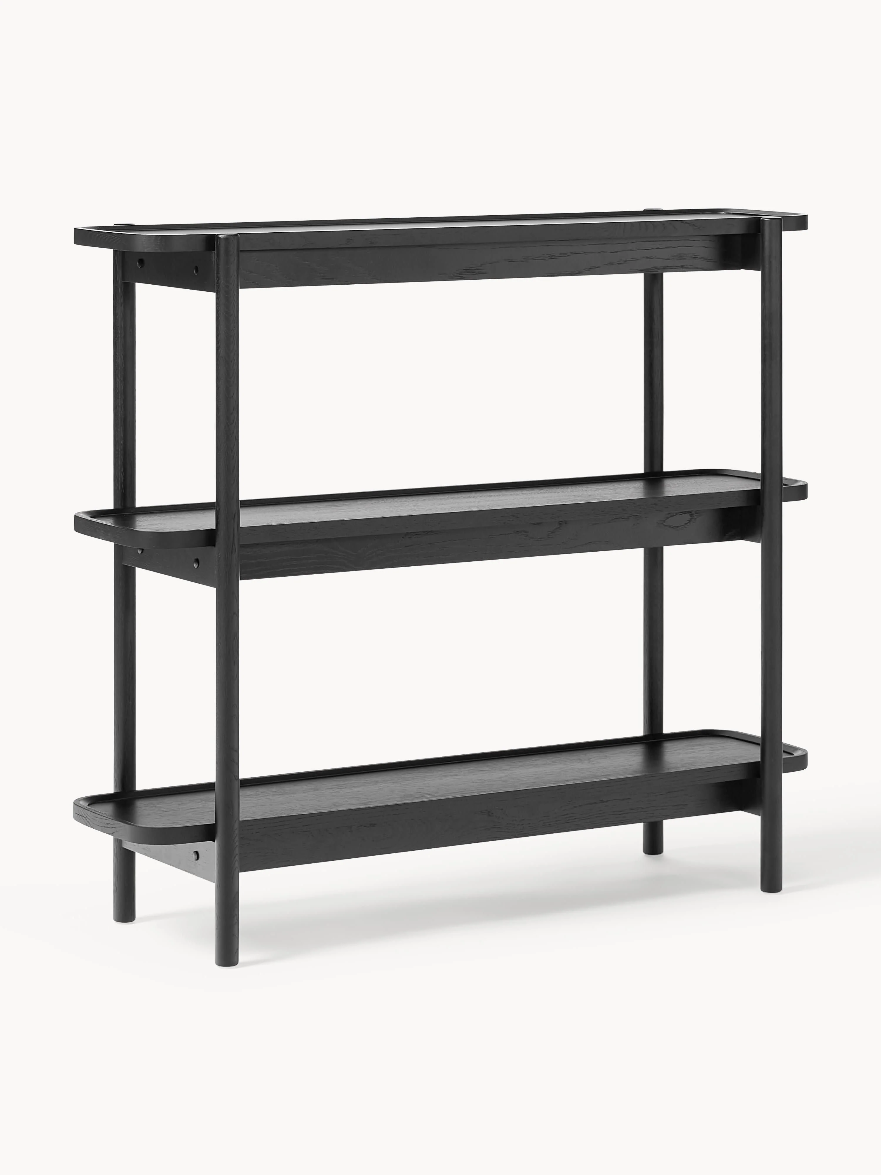 Lage houten wandkast Libby
