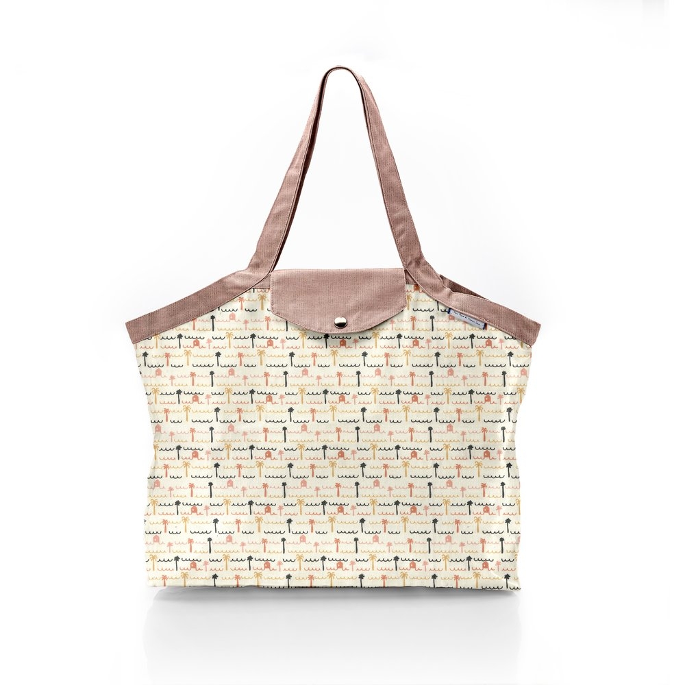 Sac Cabas Taille Moyenne Plissé Copa-Cabana