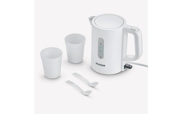 Severin WK 3462 Mini Reise-Wasserkocher 1100 W