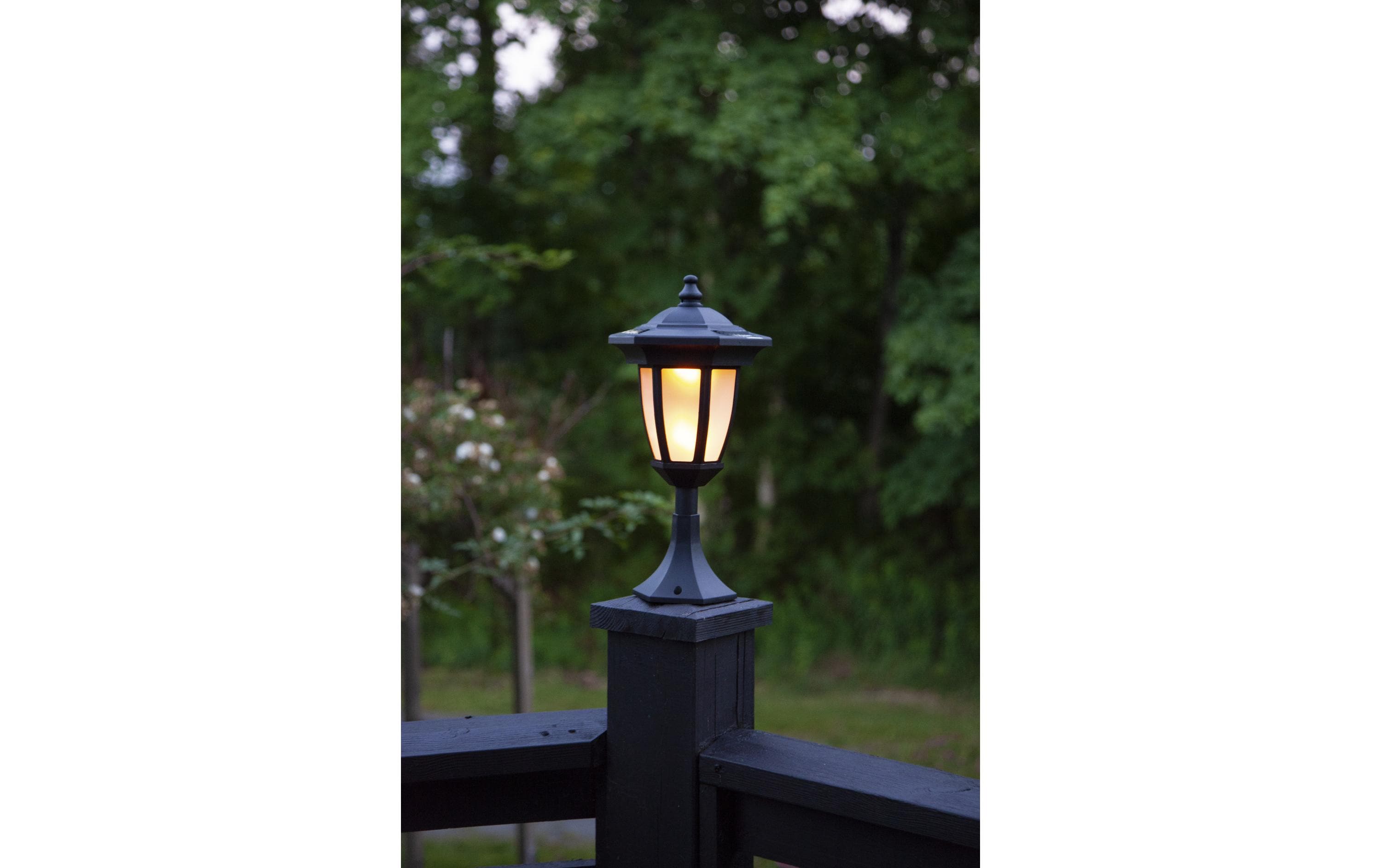 Gartenlicht Solar Flame, WeissWandelbare Dekoleuchte