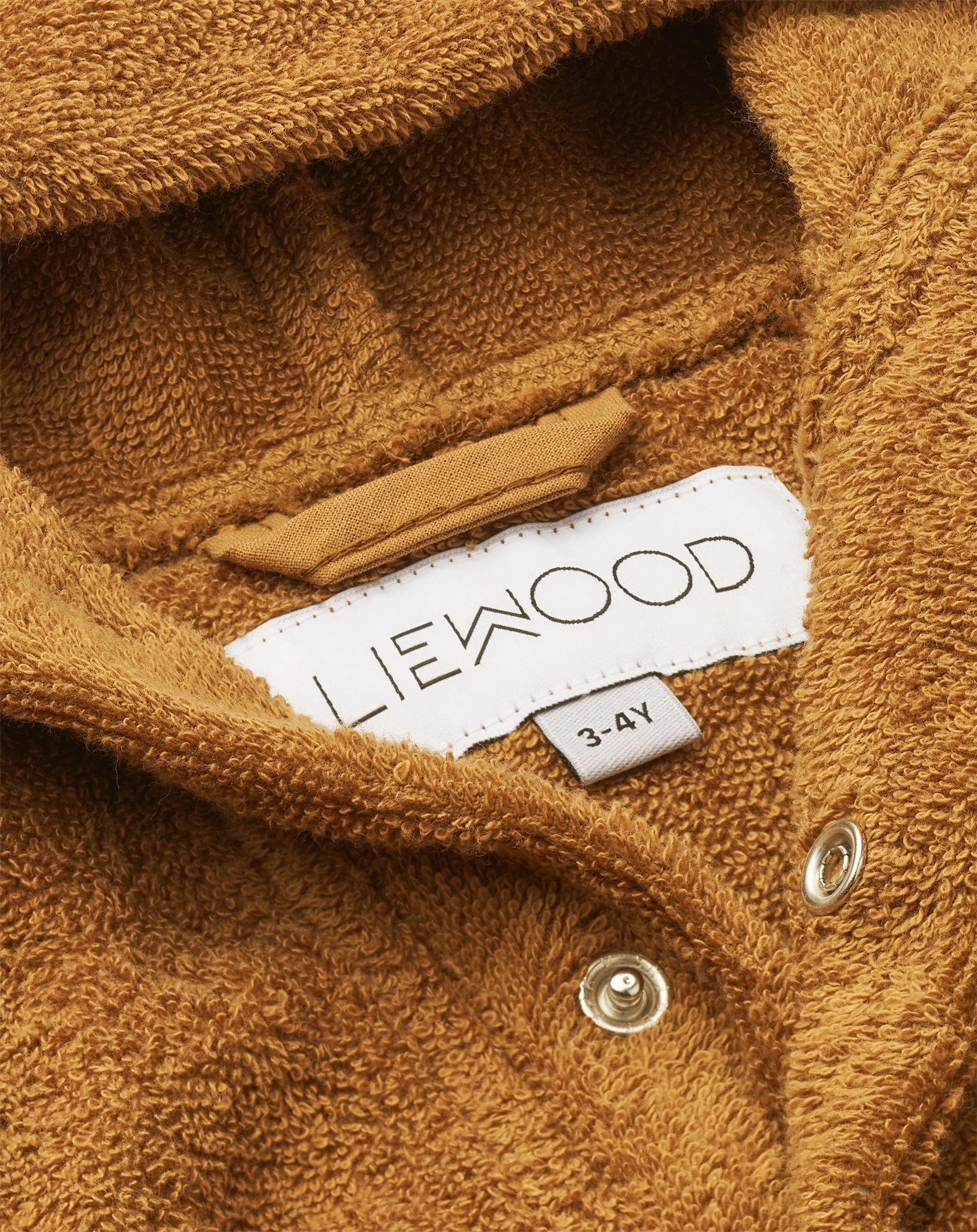 Bademantel LILY - MR BEAR in golden caramel