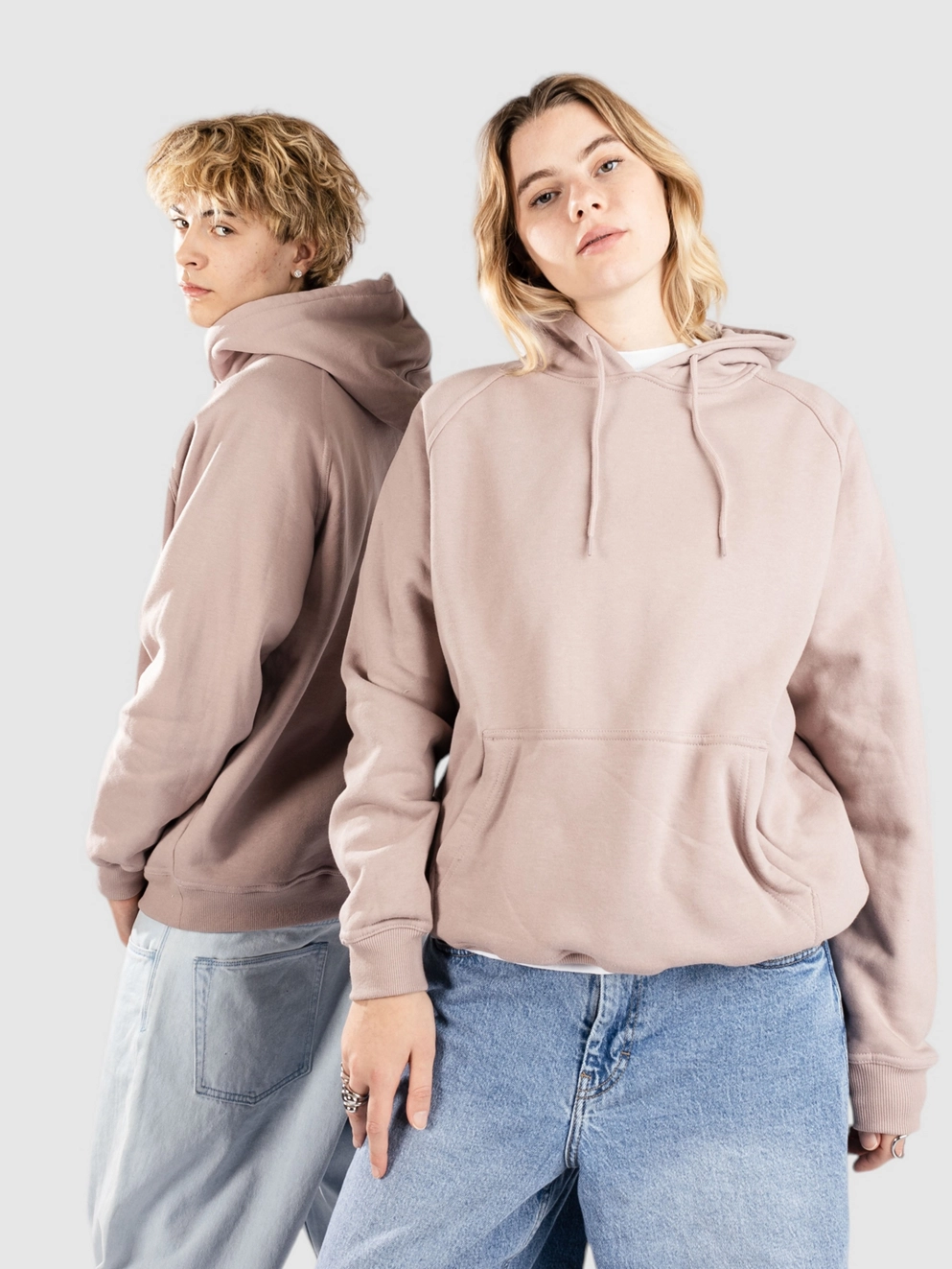 Urban Classics Blank Hoodie duskrose