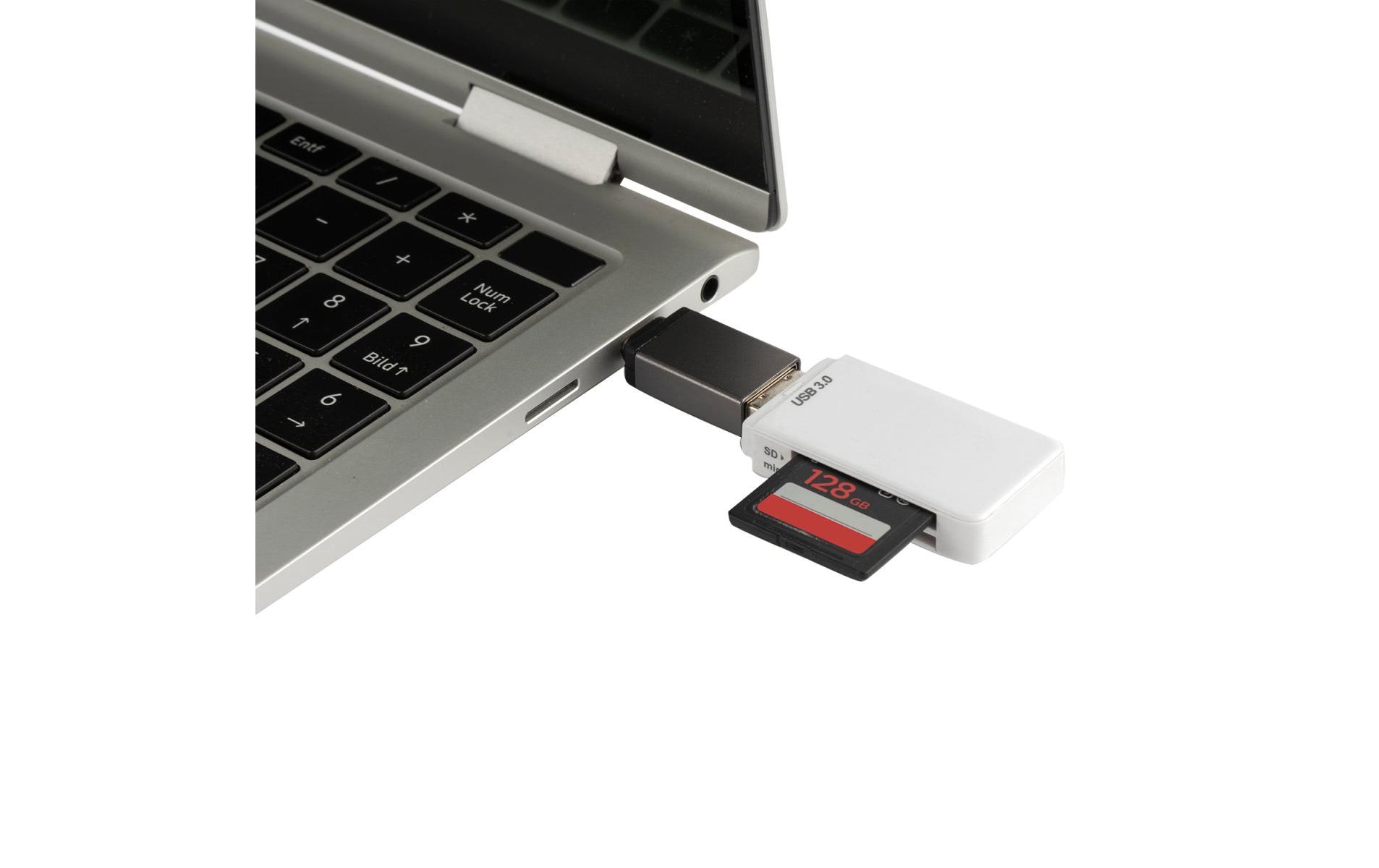 USB 3.0 Adapter 2-Set USB-C Stecker - USB-A BuchseZwei Passive Adapter mit USB-C-Stecker auf USB-A-Buchse