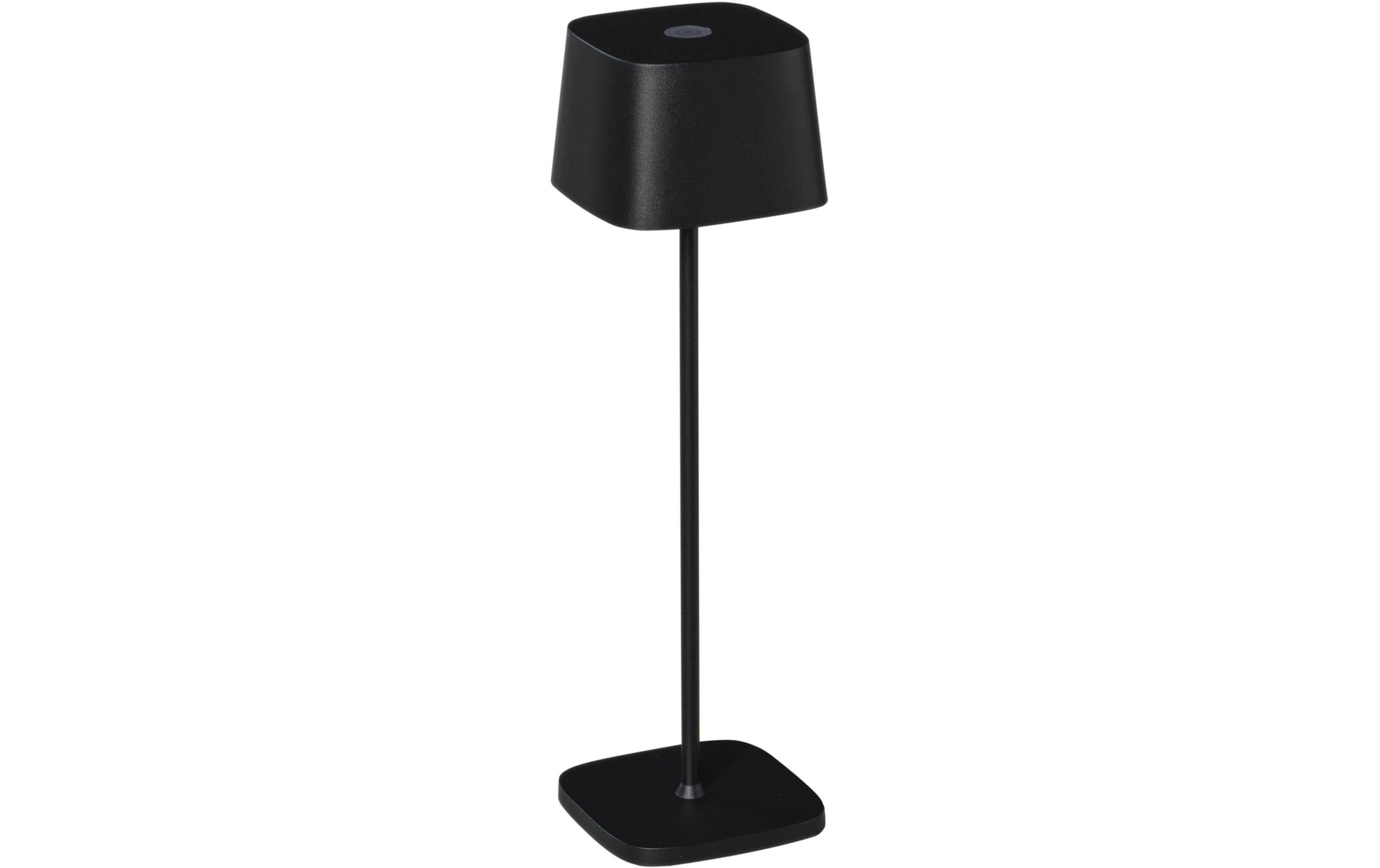 Akku-Tischleuchte Capri USB, 2700-3000 K, 2.2 W, SchwarzOutdoor-Leuchte