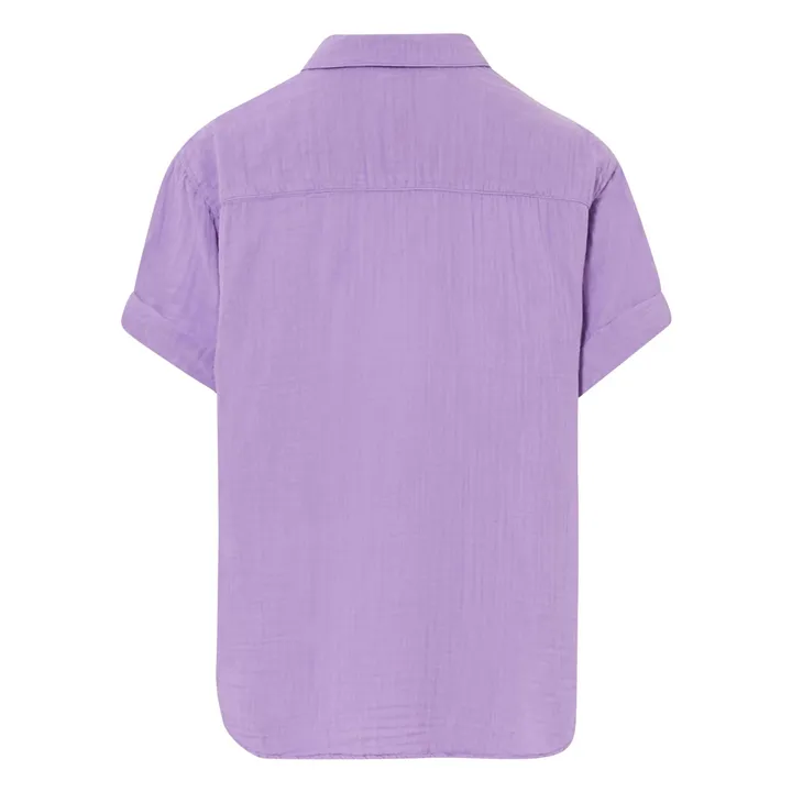 Xirena Blouse Cruz Gaze de Coton | Lilas