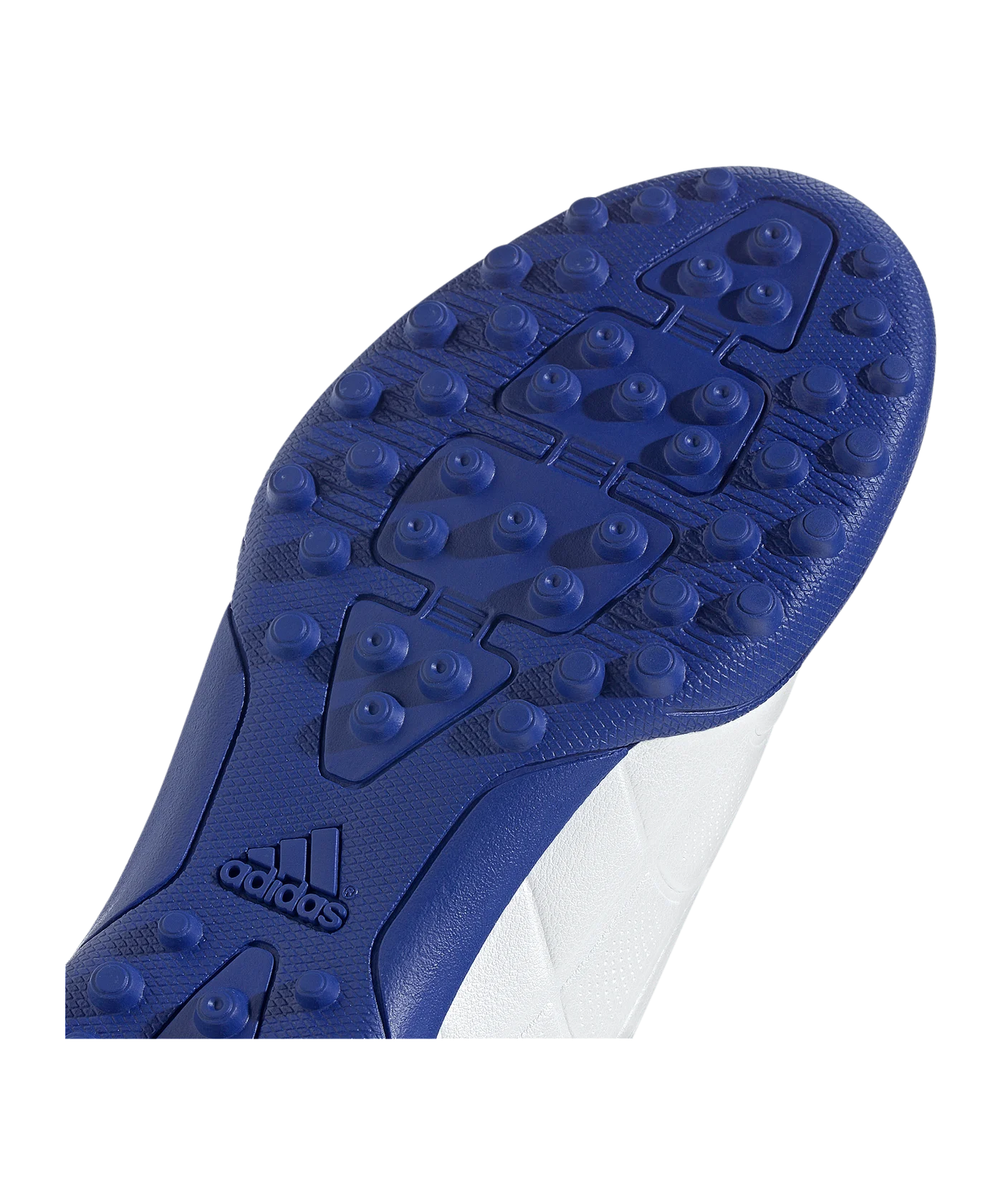adidas COPA Pure 2 League TF Advancement Kids Weiss Blau