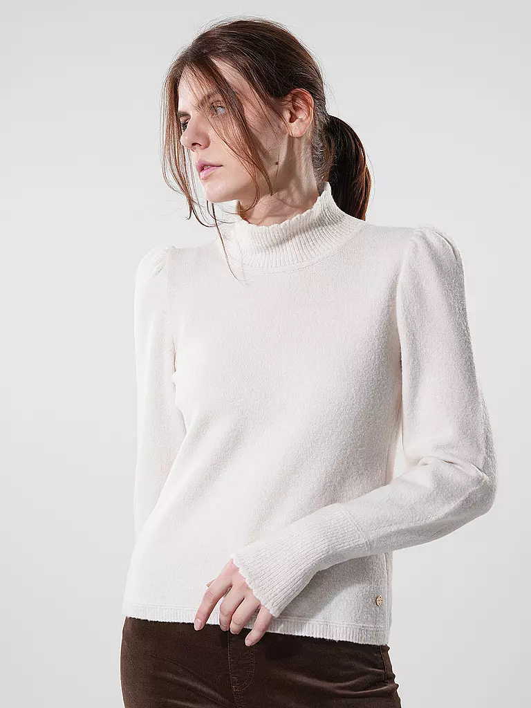 MARC CAIN Rollkragenpullover grau