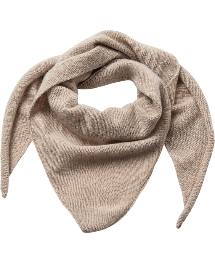 Magasin du Nord Collection 7680 Batik Triangle Scarf Beige