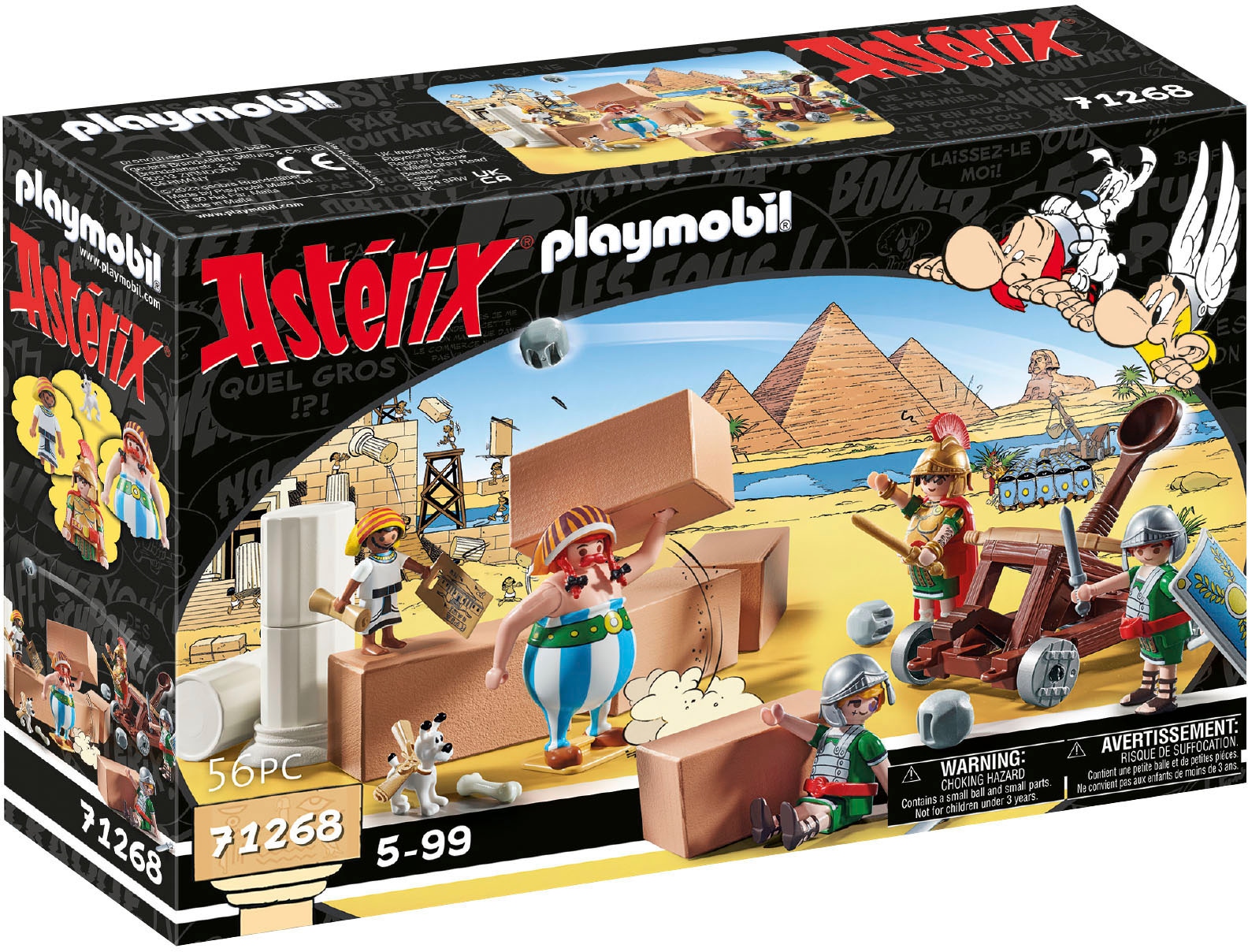 Playmobil® Konstruktions-Spielset »Numerobis und die Schlacht um den Palast (71268), Asterix« Made in Europe