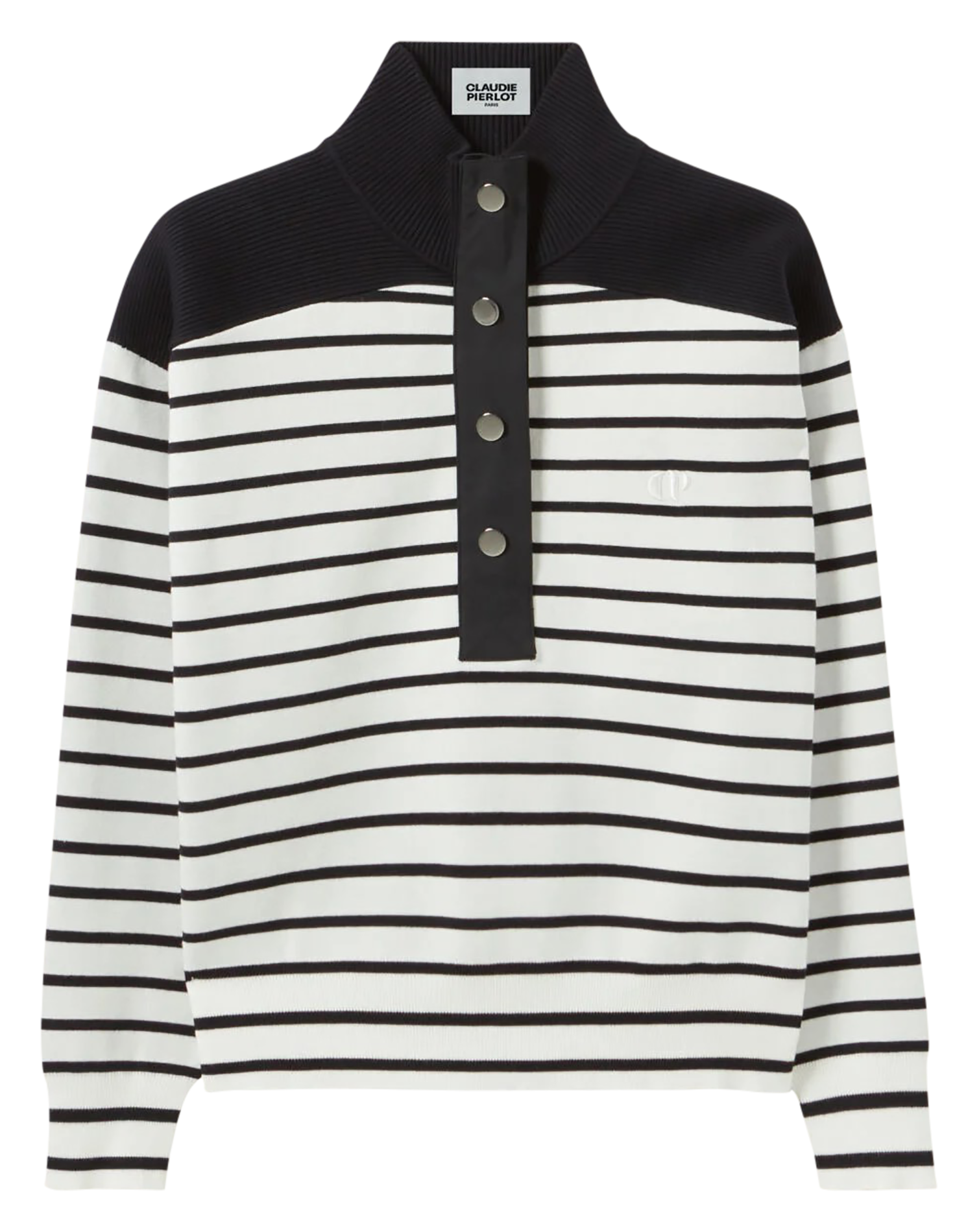 Sweatshirt ample rayé | Multicolore