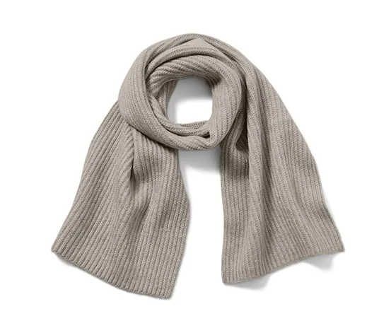 Strickschal, taupe