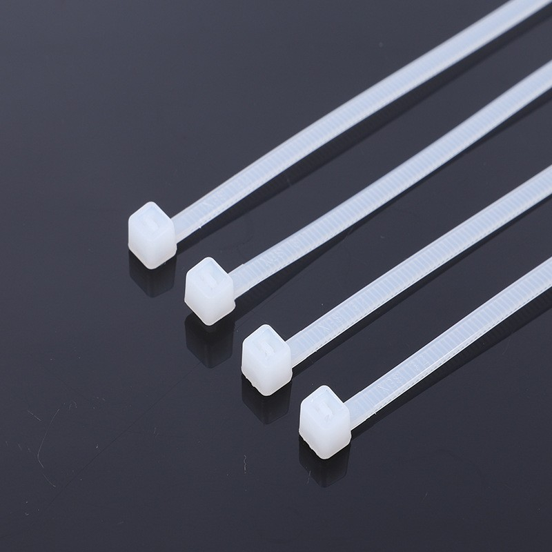 (50er Set) 20cm Nylon Kabelbinder UV-Beständig - Weiss