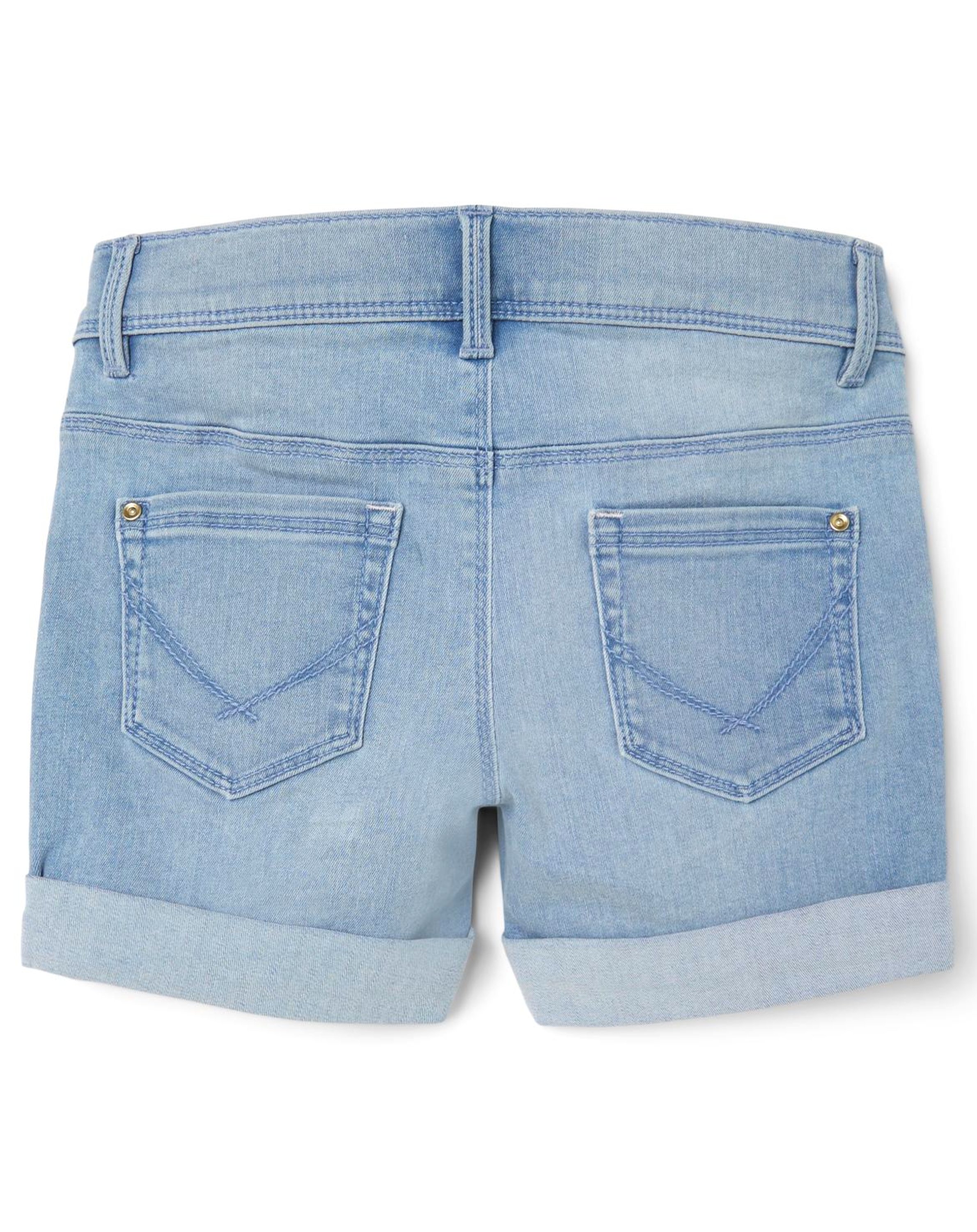 Jeans-Shorts NKFSALLI DNMTASI in light blue denim