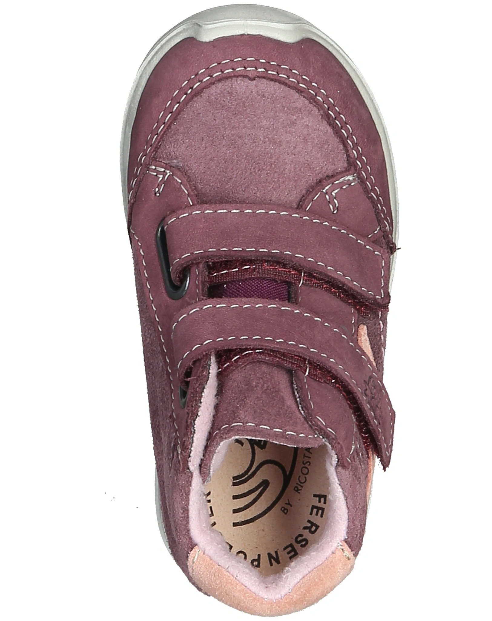 Klettschuhe KIMI in pflaume