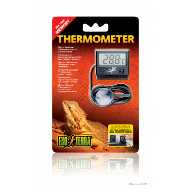 Thermomètre digital Exo Terra pour terrarium