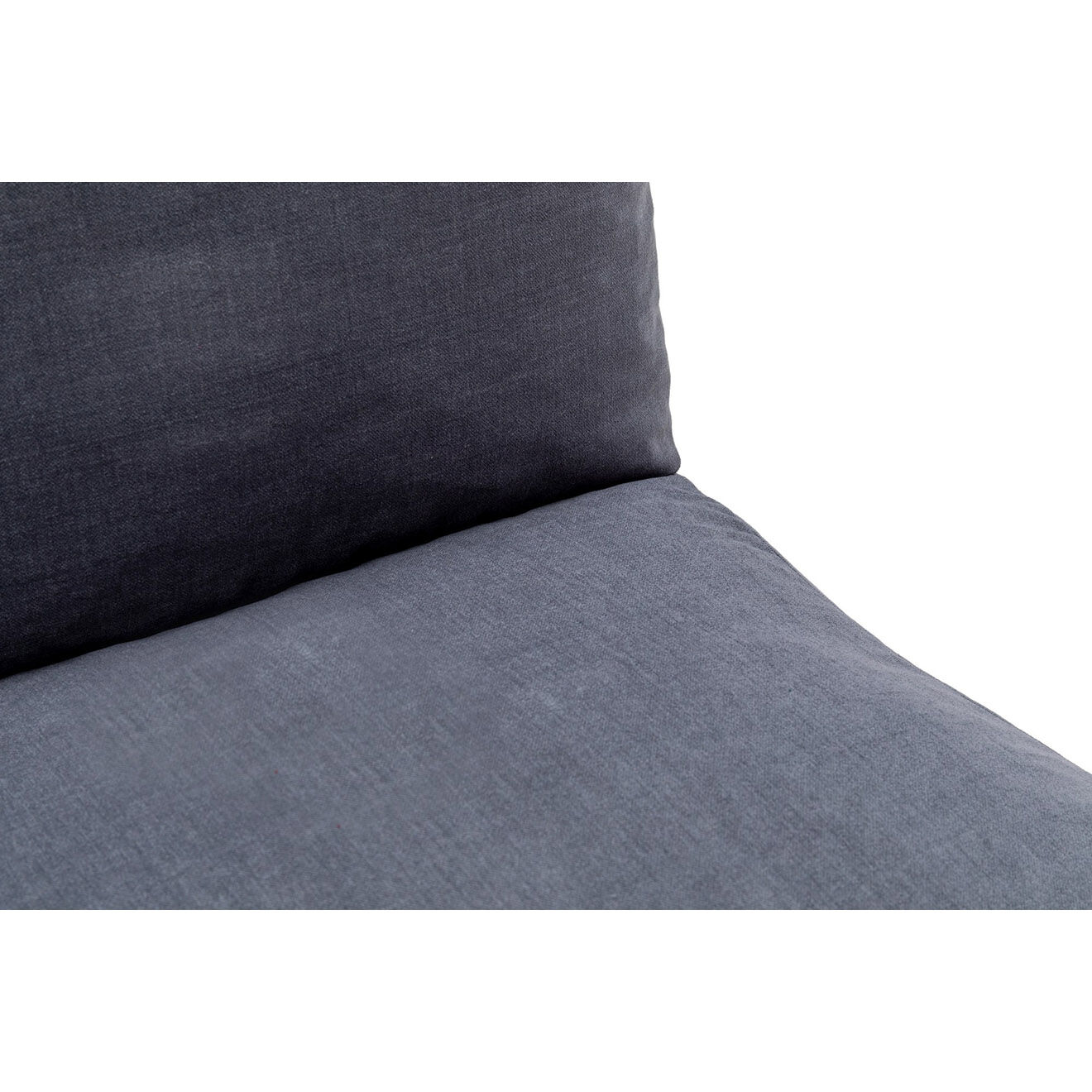 Homitis Banquette Convertible 2 places Taida grise - 120x68x26 cm