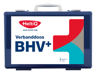 HeltiQ Verbanddoos Modulair BHV Plus - Blauw 1ST