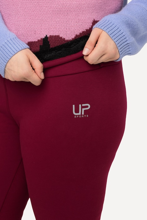 Leggings, Webfellfutter, extrawarm, High Waist