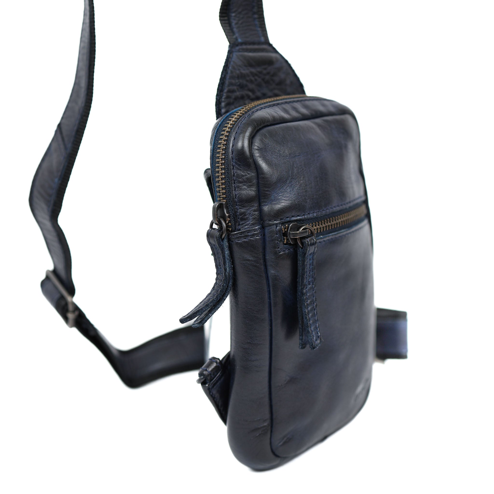 Klein crossbody tasje 'Nikki' donkerblauw Donkerblauw