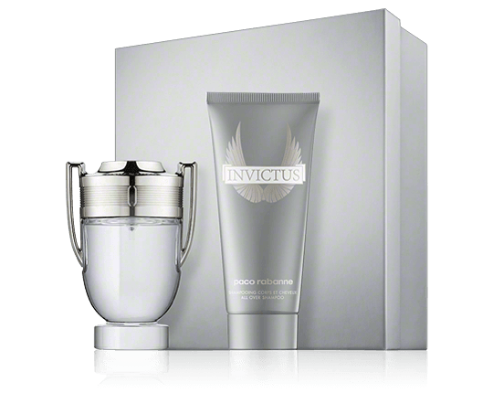 Paco Rabanne Invictus Set mit Shower Gel 50ml-100ml