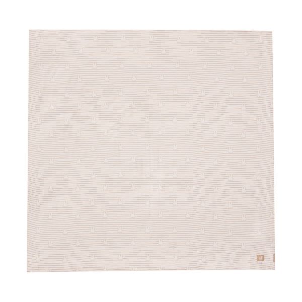 Jollein Miffy Hydrofiel Doek - 115 x 115 cm - Stripe Biscuit - 2 Stuks