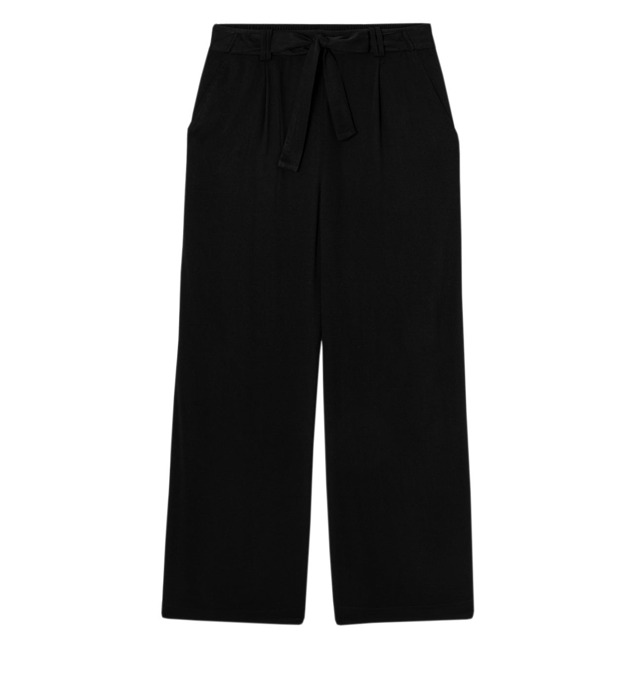 Pantalon large femme - Noir