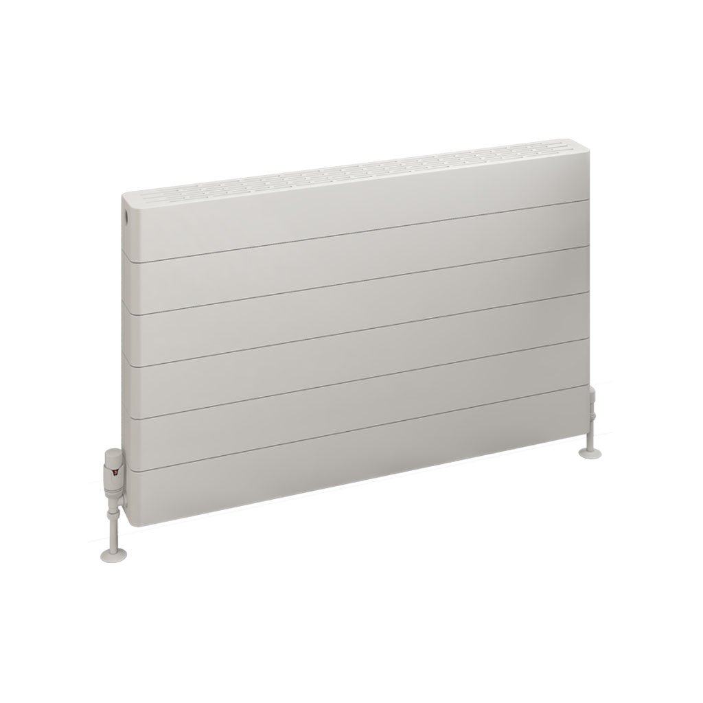 Eastbrook Keynsham paneelradiator met streep 100x60cm 1971W wit glans