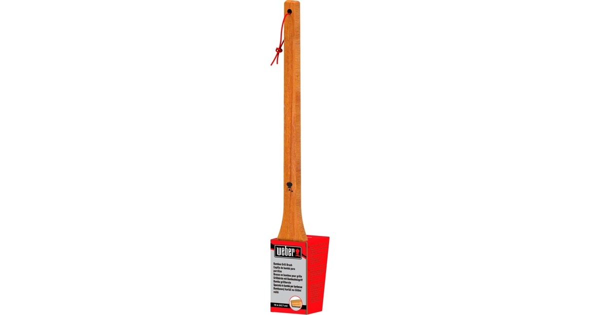 WeberReinigingsborstel - bamboe grillreinigingsborstel  (45 cm)